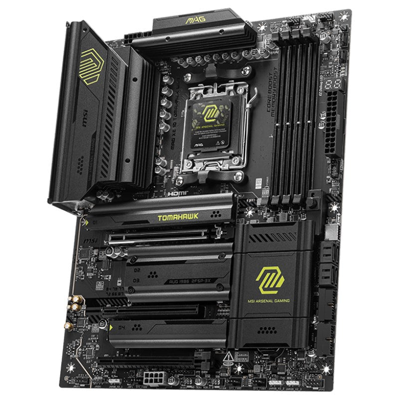 MSI MAG X870 TOMAHAWK WIFI AMD AM5 DDR5 ATX Gaming Motherboard MSI MAG X870 TOMAHAWK WIFI AMD AM5 DDR5 ATX Gaming Motherboard